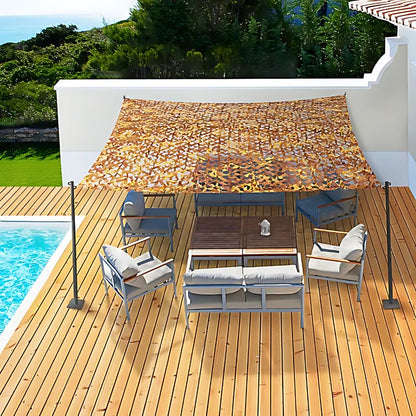 Camo Shade Net - Sand 420D
